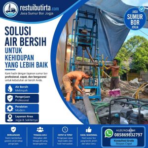 Sumur bor terbaik Jogja 