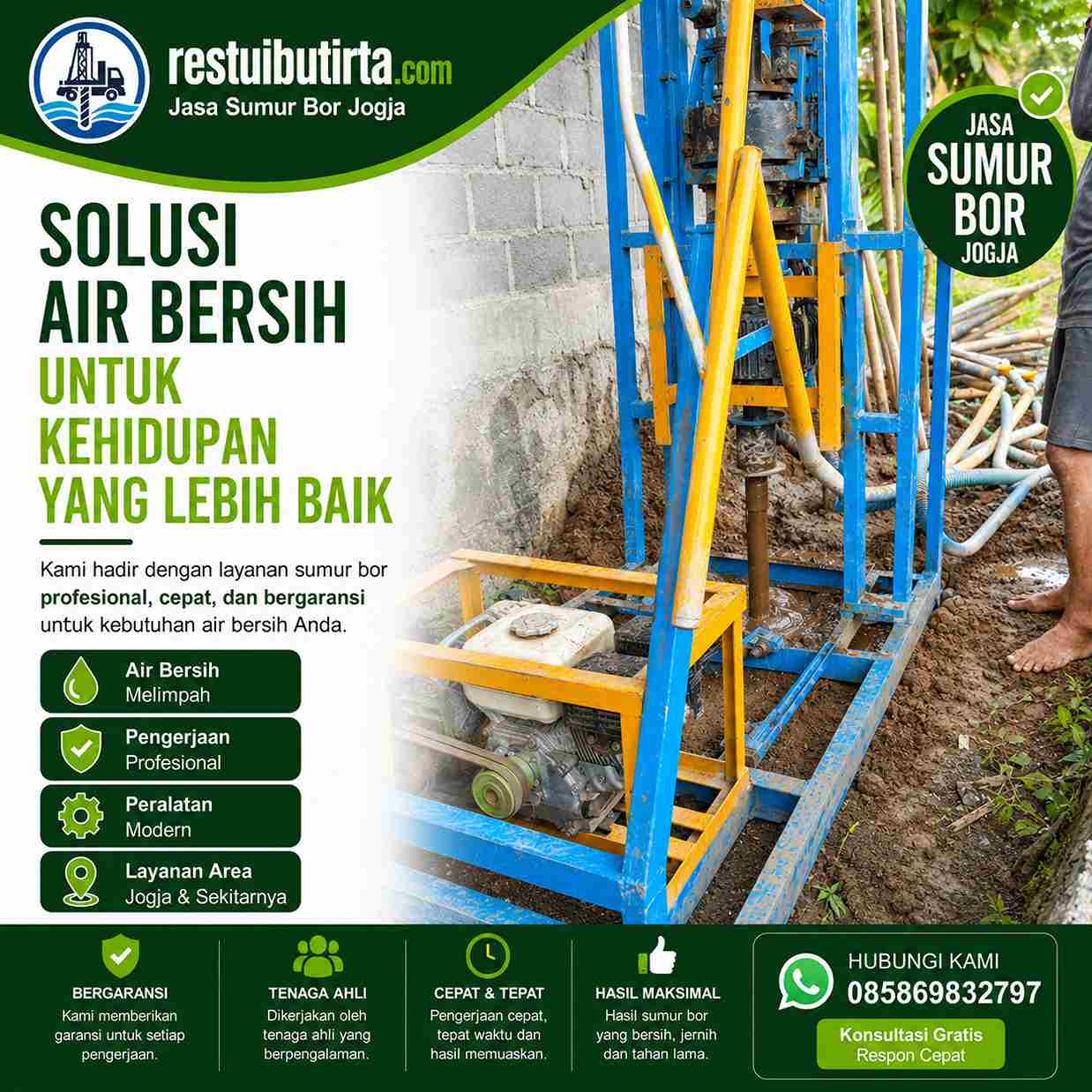 jasa sumur bor