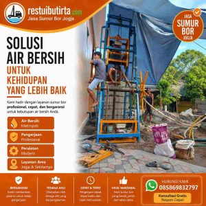 tukang sumur bor jogja