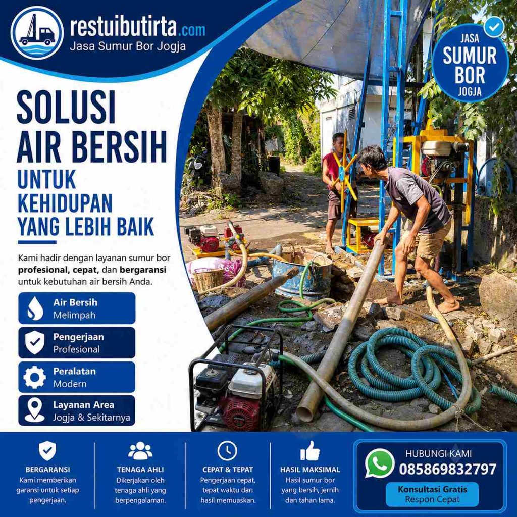 biaya sumur bor