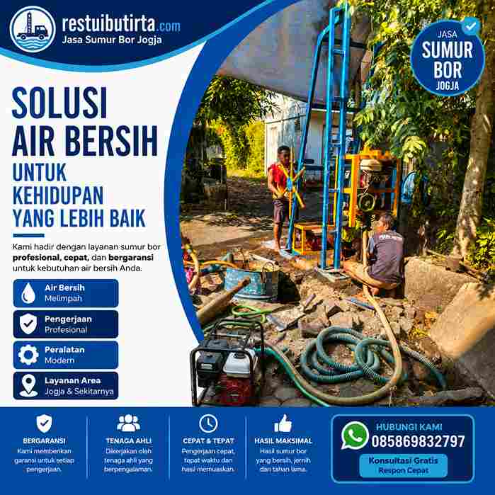 sumur bor jalan kaliurang