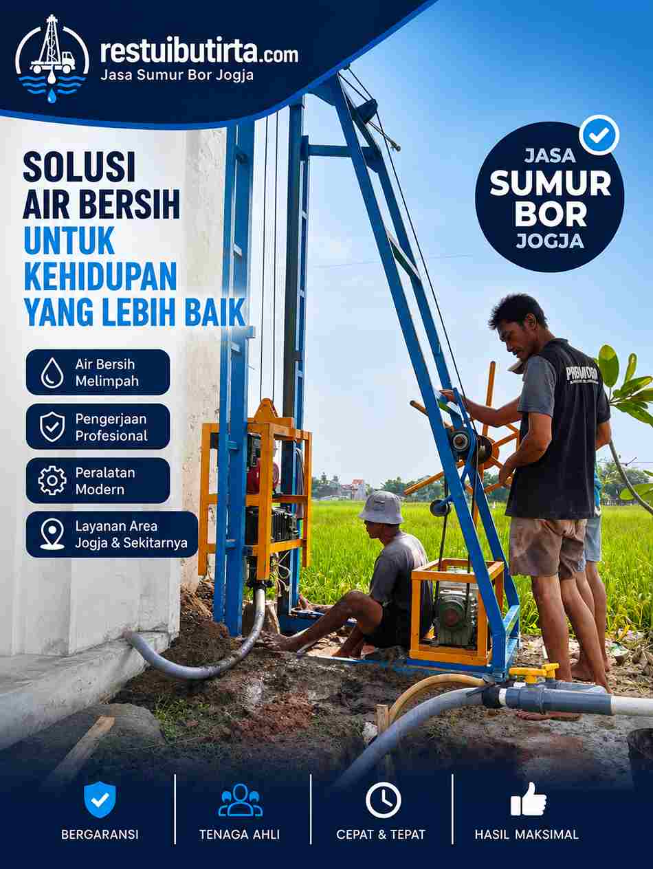 sumur bor jogja