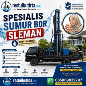 Spesialis sumur bor sleman