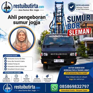 ahli pengeboran sumur jogja