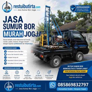 sumur bor jogja