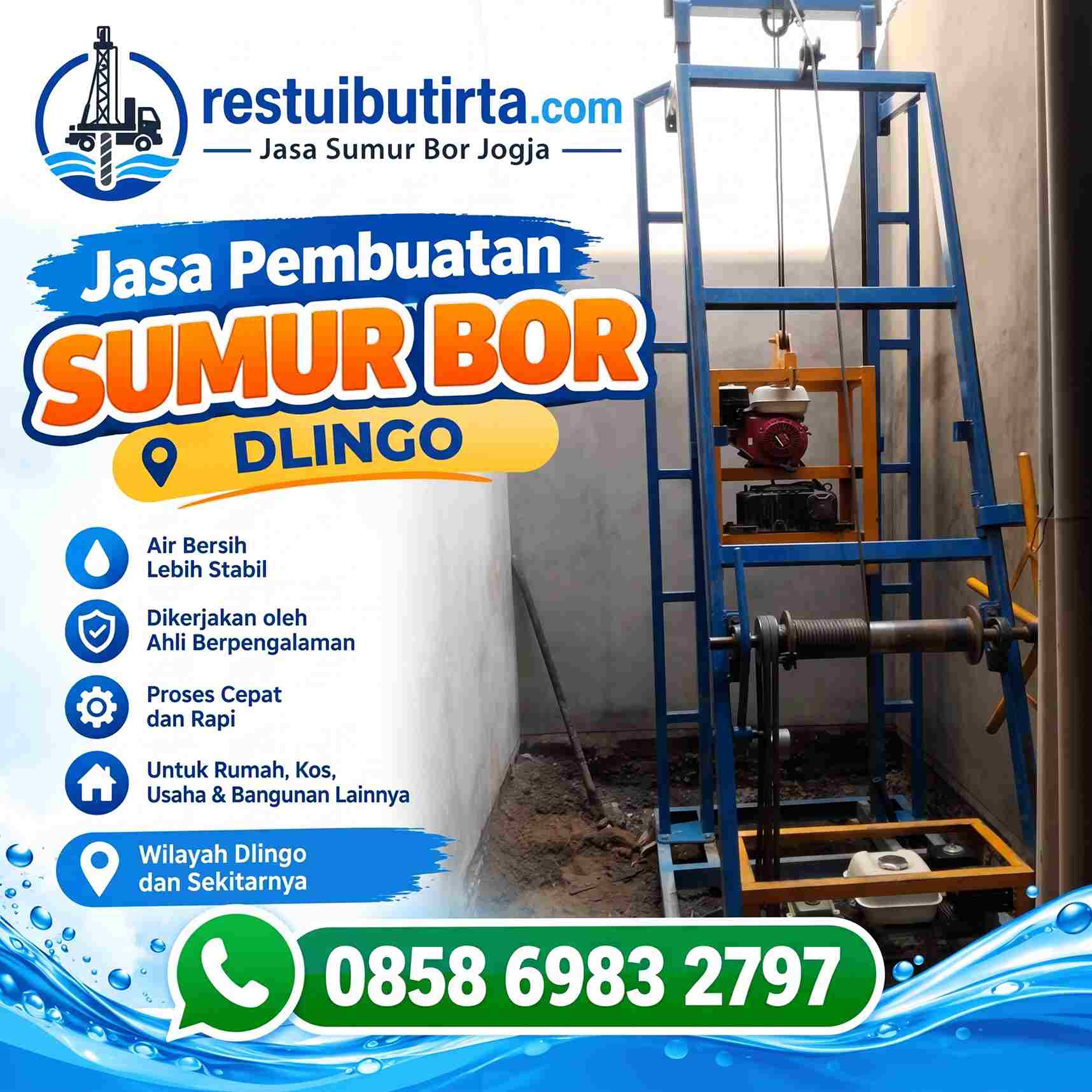 Jasa sumur bor dlingo