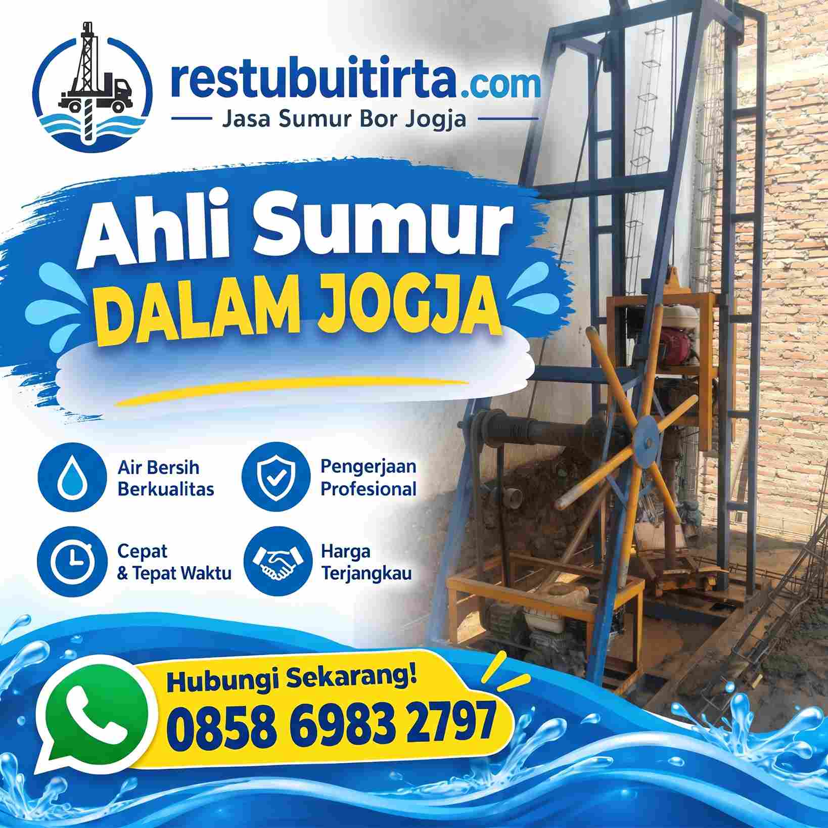 sumur bor dalam